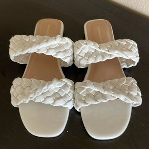 White Princess Polly sandals